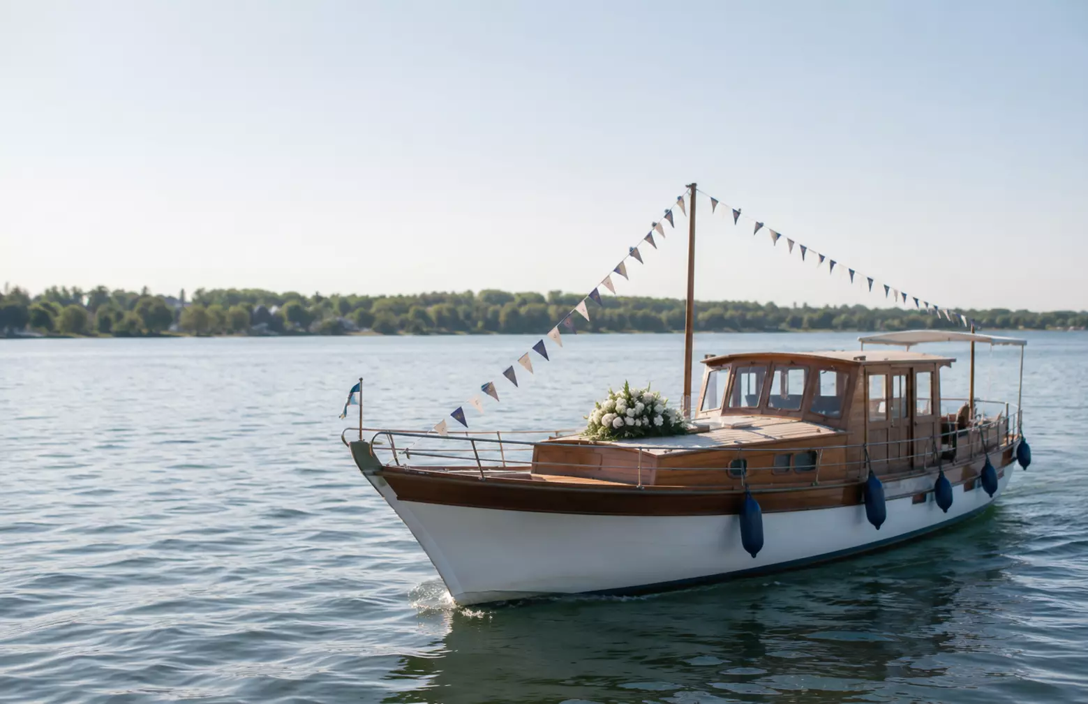 Begleitete Seebestattung mit Schiff